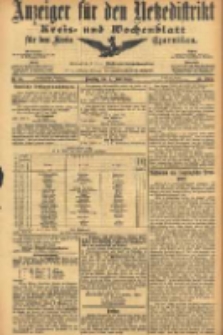 Anzeiger f&uuml;r den Netzedistrikt Kreis- und Wochenblatt f&uuml;r den Kreis Czarnikau 1905.06.06 Jg.53 Nr66