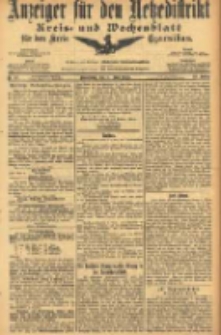 Anzeiger f&uuml;r den Netzedistrikt Kreis- und Wochenblatt f&uuml;r den Kreis Czarnikau 1905.06.08 Jg.53 Nr67