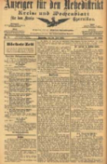 Anzeiger für den Netzedistrikt Kreis- und Wochenblatt für den Kreis Czarnikau 1905.06.29 Jg.53 Nr75