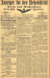 Anzeiger für den Netzedistrikt Kreis- und Wochenblatt für den Kreis Czarnikau 1905.07.08 Jg.53 Nr79
