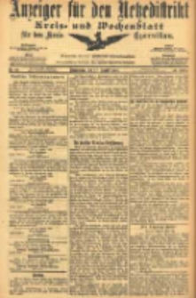 Anzeiger für den Netzedistrikt Kreis- und Wochenblatt für den Kreis Czarnikau 1905.08.17 Jg.53 Nr96