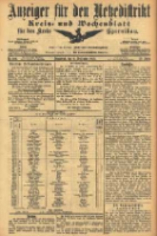 Anzeiger f&uuml;r den Netzedistrikt Kreis- und Wochenblatt f&uuml;r den Kreis Czarnikau 1905.09.09 Jg.53 Nr106