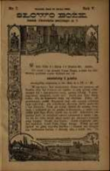 Słowo Boże: dodatek do Przewodnika Katolickiego R.5. 1902 Nr.7