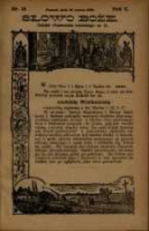 Słowo Boże: dodatek do Przewodnika Katolickiego R.5. 1902 Nr.13