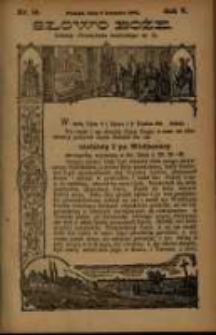 Słowo Boże: dodatek do Przewodnika Katolickiego R.5. 1902 Nr.14
