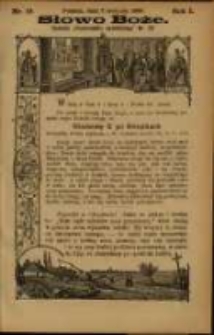 Słowo Boże: dodatek do Przewodnika Katolickiego R.1. 1898 Nr.19