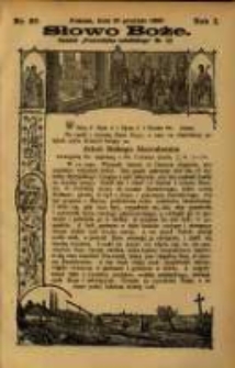 Słowo Boże: dodatek do Przewodnika Katolickiego R.1. 1898 Nr.39