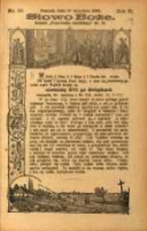 Słowo Boże: dodatek do Przewodnika Katolickiego R.2. 1899 Nr.36