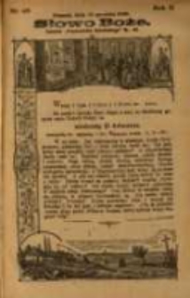 Słowo Boże: dodatek do Przewodnika Katolickiego R.2. 1899 Nr.49