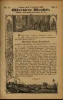 Słowo Boże: dodatek do Przewodnika Katolickiego R.1. 1898 Nr.12