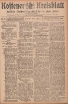 Kostener Kreisblatt: amtliches Veröffentlichungsblatt für den Kreis Kosten 1908.02.15 Jg.43 Nr20