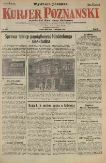 Kurier Poznański 1935.09.25 R.30 nr 440