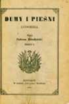 Dumy i pieśni Ludomira. Z.1