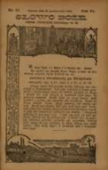 Słowo Boże: dodatek do Przewodnika Katolickiego R.6. 1903 Nr.42