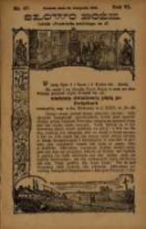 Słowo Boże: dodatek do Przewodnika Katolickiego R.6. 1903 Nr.47