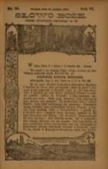 Słowo Boże: dodatek do Przewodnika Katolickiego R.6. 1903 Nr.50