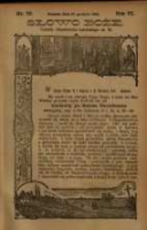 Słowo Boże: dodatek do Przewodnika Katolickiego R.6. 1903 Nr.52