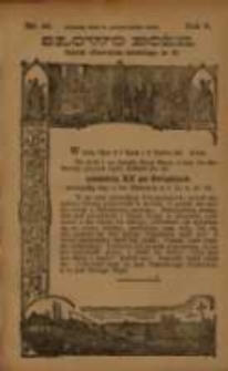Słowo Boże: dodatek do Przewodnika Katolickiego R.5. 1902 Nr.40