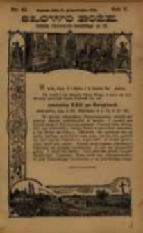 Słowo Boże: dodatek do Przewodnika Katolickiego R.5. 1902 Nr.42