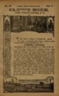 Słowo Boże: dodatek do Przewodnika Katolickiego R.5. 1902 Nr.48
