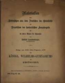 Materialien zum Uebersetzen aus dem Deutschen ins Griechische zur Repetition der syntactischen Hauptregeln für die oberen Klassen der Gymnasien