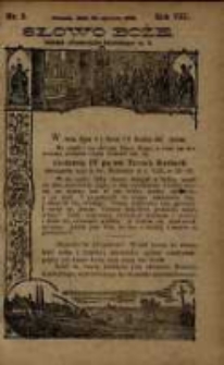 Słowo Boże: dodatek do Przewodnika Katolickiego R.8. 1905 Nr.5