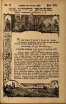Słowo Boże: dodatek do Przewodnika Katolickiego R.8. 1905 Nr.21