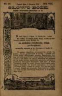 Słowo Boże: dodatek do Przewodnika Katolickiego R.8. 1905 Nr.46