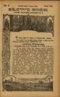 Słowo Boże: dodatek do Przewodnika Katolickiego R.7. 1904 Nr.6