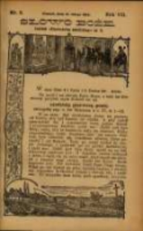 Słowo Boże: dodatek do Przewodnika Katolickiego R.7. 1904 Nr.8