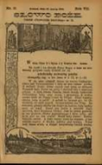 Słowo Boże: dodatek do Przewodnika Katolickiego R.7. 1904 Nr.11