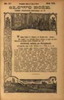 Słowo Boże: dodatek do Przewodnika Katolickiego R.7. 1904 Nr.27