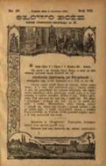 Słowo Boże: dodatek do Przewodnika Katolickiego R.7. 1904 Nr.36