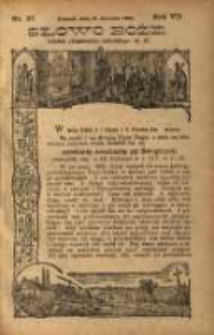 Słowo Boże: dodatek do Przewodnika Katolickiego R.7. 1904 Nr.37