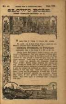 Słowo Boże: dodatek do Przewodnika Katolickiego R.7. 1904 Nr.41