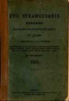 Sprawozdanie Dyrekcji Zakładu Naukowo-Wychowawczego OO. Jezuitów w Bąkowicach pod Chyrowem : za rok szkolny 1910