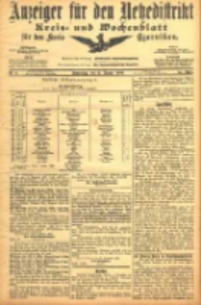 Anzeiger f&uuml;r den Netzedistrikt Kreis- und Wochenblatt f&uuml;r den Kreis Czarnikau 1906.01.11 Jg.54 Nr4