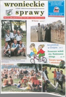 Wronieckie Sprawy 2001.07.19 R.11 Nr28(208)