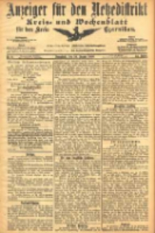 Anzeiger f&uuml;r den Netzedistrikt Kreis- und Wochenblatt f&uuml;r den Kreis Czarnikau 1906.01.20 Jg.54 Nr8