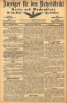 Anzeiger für den Netzedistrikt Kreis- und Wochenblatt für den Kreis Czarnikau 1906.01.23 Jg.54 Nr9