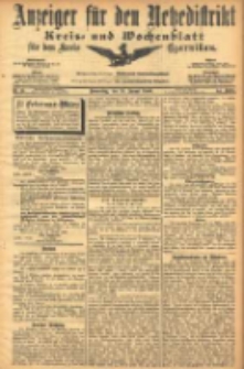Anzeiger f&uuml;r den Netzedistrikt Kreis- und Wochenblatt f&uuml;r den Kreis Czarnikau 1906.01.25 Jg.54 Nr10