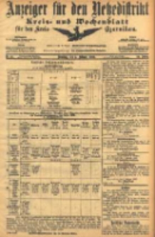 Anzeiger für den Netzedistrikt Kreis- und Wochenblatt für den Kreis Czarnikau 1906.02.06 Jg.54 Nr15