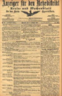 Anzeiger f&uuml;r den Netzedistrikt Kreis- und Wochenblatt f&uuml;r den Kreis Czarnikau 1906.02.10 Jg.54 Nr17