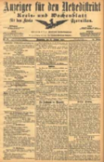 Anzeiger für den Netzedistrikt Kreis- und Wochenblatt für den Kreis Czarnikau 1906.02.15 Jg.54 Nr19