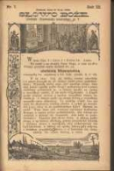Słowo Boże: dodatek do Przewodnika Katolickiego R.3. 1900 Nr.7