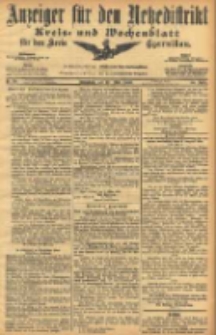 Anzeiger f&uuml;r den Netzedistrikt Kreis- und Wochenblatt f&uuml;r den Kreis Czarnikau 1906.03.10 Jg.54 Nr29