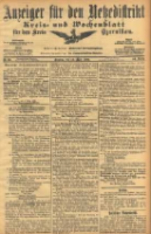 Anzeiger f&uuml;r den Netzedistrikt Kreis- und Wochenblatt f&uuml;r den Kreis Czarnikau 1906.03.13 Jg.54 Nr30