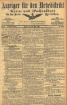 Anzeiger für den Netzedistrikt Kreis- und Wochenblatt für den Kreis Czarnikau 1906.03.13 Jg.54 Nr30