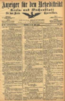 Anzeiger für den Netzedistrikt Kreis- und Wochenblatt für den Kreis Czarnikau 1906.03.17 Jg.54 Nr32