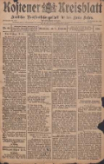 Kostener Kreisblatt: amtliches Veröffentlichungsblatt für den Kreis Kosten 1908.12.31 Jg.43 Nr157